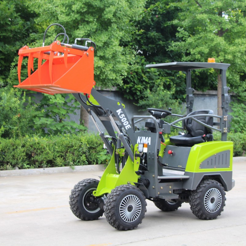 Chargeuse sur pneus électrique