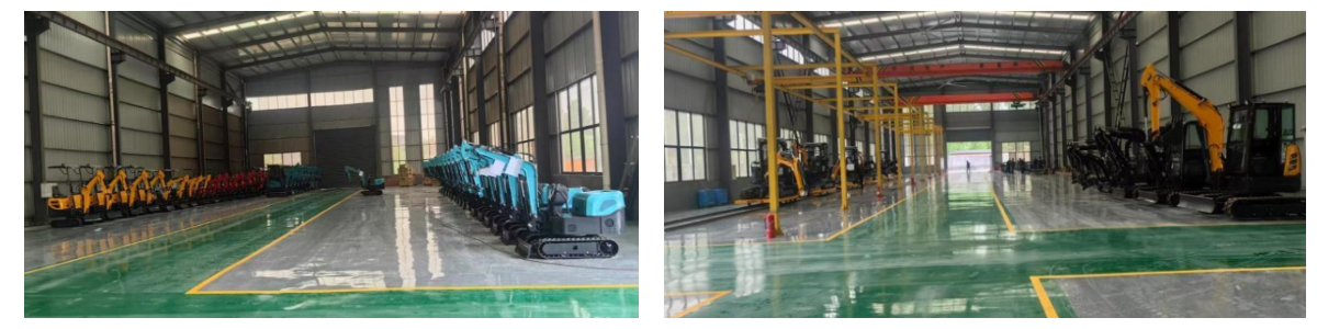 Excavadora de giro cero