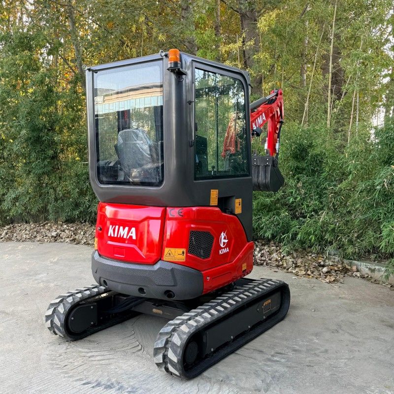 Graafmachine van 2,5 ton