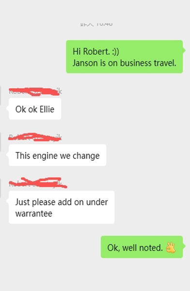 Strong and Timely After-Sales Support