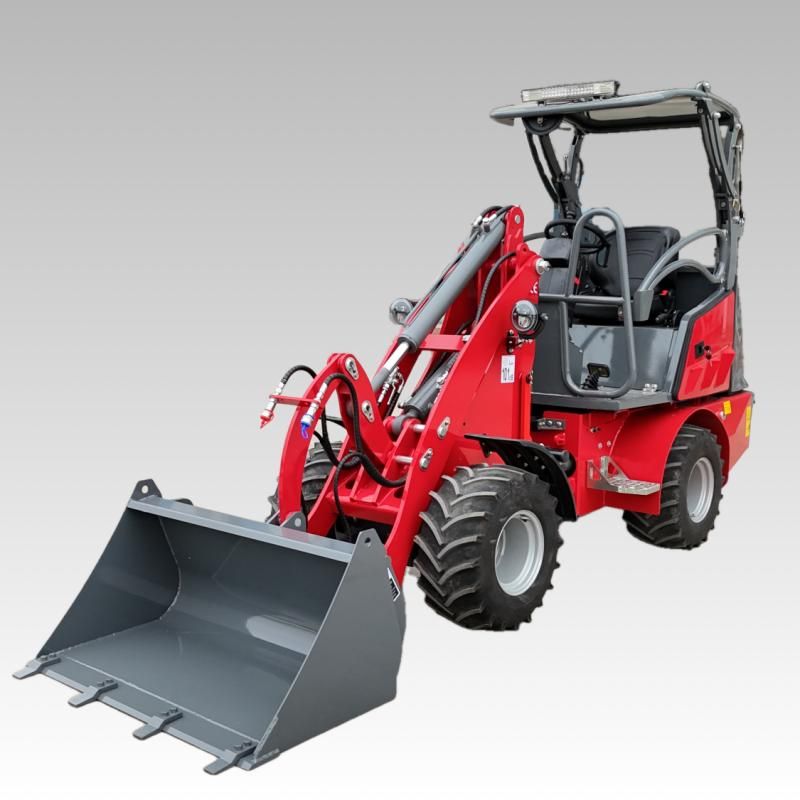 Cargadora compacta de ruedas de 1000 kg