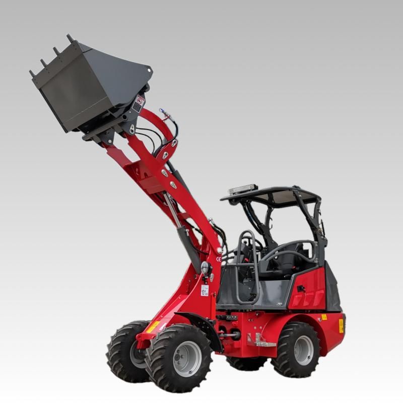 Cargadora compacta de ruedas de 1000 kg