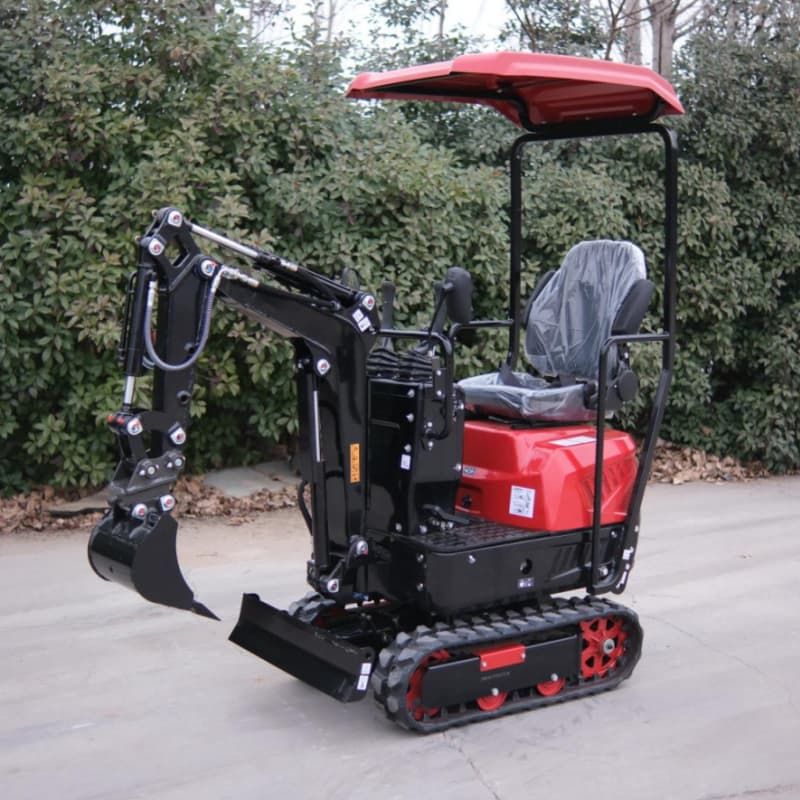 Escavadora de rastos compacta