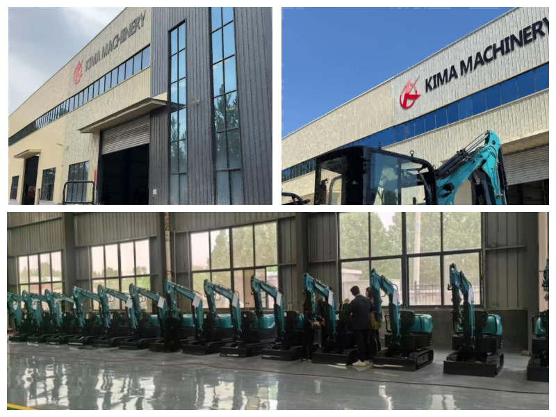 Excavadora de giro cero