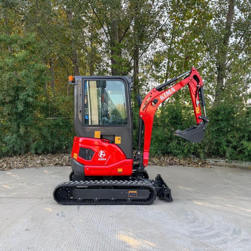 Graafmachine van 2,5 ton