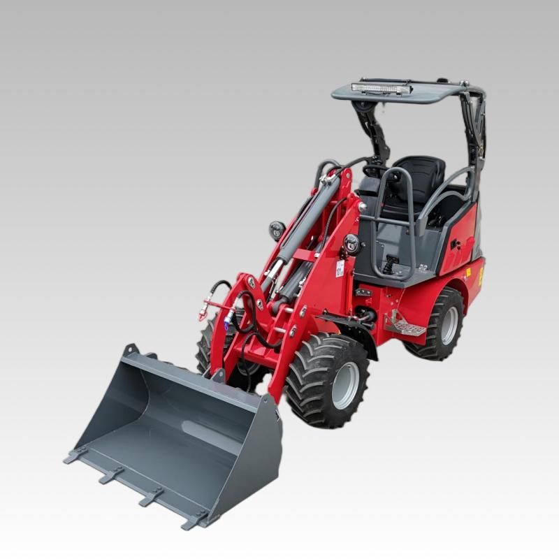 Cargadora compacta de ruedas de 1000 kg