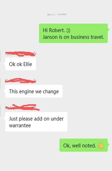 Strong and Timely After-Sales Support